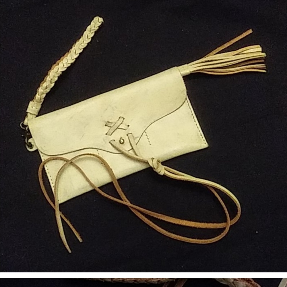 Free People Distressed Wristlet